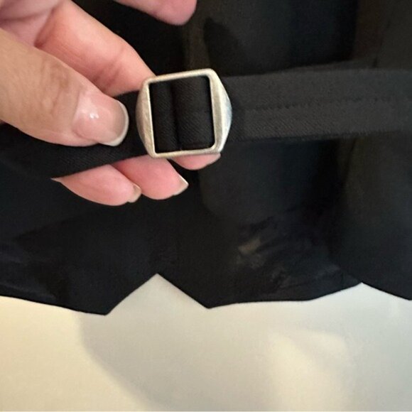 Banana Republic Hayden Black Cropped Vest Tailored Sleeveless Top Size 2 NWT - Picture 11 of 16